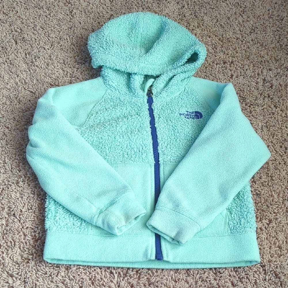 The North Face Kids' Mint Green Fleece Hoodie